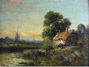 Robert Fenson View with a Cottage by a Stream china oil painting artist